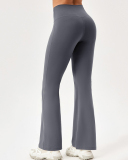 Women High Waist Wide Leg Running Quickly Drying Pants S-2XL