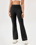 Women High Waist Wide Leg Running Quickly Drying Pants S-2XL
