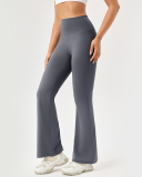 Women High Waist Wide Leg Running Quickly Drying Pants S-2XL
