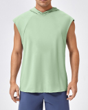 Men's Broad Shoulder Loose Quickly Drying Basketball Running  Hoodies Vest S-2XL