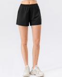 Woman Loose High Waist Quickly Drying Running Shorts S-2XL