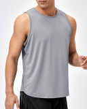 Wholesale OEM ODM Short Sleeve Breathable Running Vest S-2XL