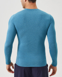 Autumn Men's Long Sleeve Running T-shirt S-2XL