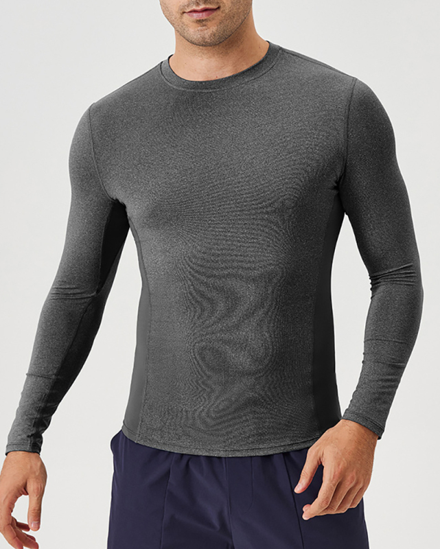 Autumn Men's Long Sleeve Running T-shirt S-2XL