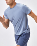 Factory Price Men's Short Sleeve Sports Wear T-shirt S-2XL