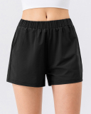 Woman Loose High Waist Quickly Drying Running Shorts S-2XL