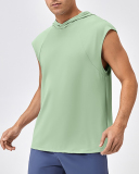 Men's Broad Shoulder Loose Quickly Drying Basketball Running  Hoodies Vest S-2XL