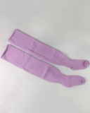 Multicoloured Plus Size Knit Buckle Thigh High Socks