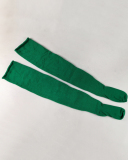 Multicoloured Plus Size Knit Buckle Thigh High Socks