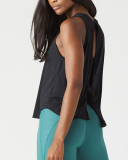 Factory China Supplier Hollow Out Back Breathable Running Sports Vest S-L