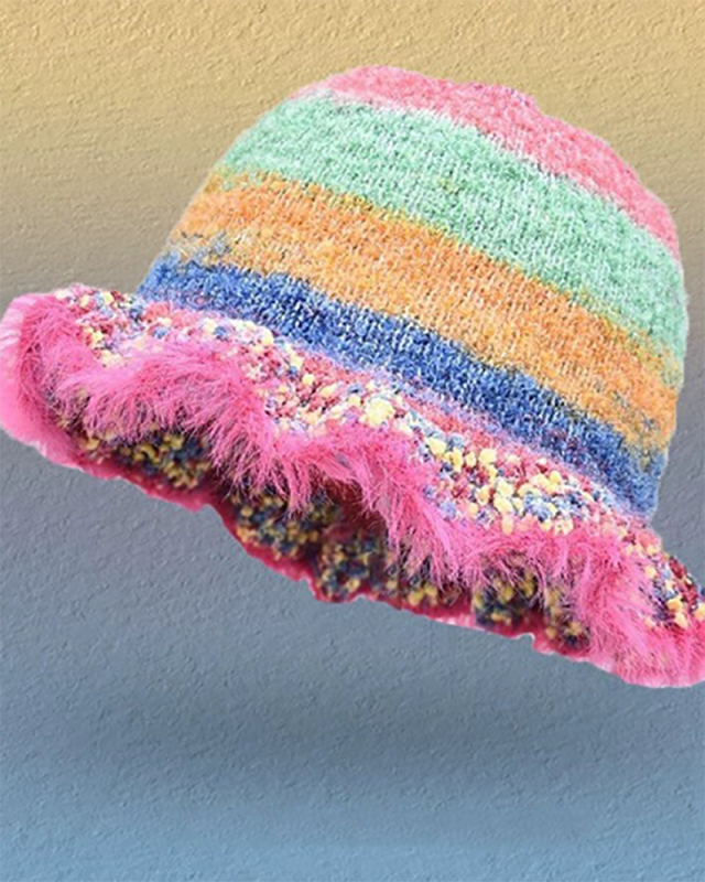 Winter Colorful Women Fashion Girl Beanie Hat