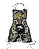 Women Sexy Halloween Sleeveless Dress S-XXL