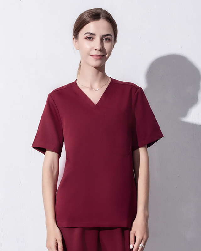 Women's Oral Doctor Work Clothes Hospital Surgical Scrub Set S-3XL