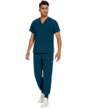 Short Sleeved Hand Washing Gowns For Male And Female Nurses Surgical Isolation Gowns Work Uniforms And Caregiver Uniforms In The Operating Room XS-2XL