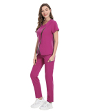 Short Sleeved Surgical Gown Set For Doctors And Nurses SPA Beauty Salon Work Clothes Scrub Set  XS-XXL