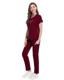 Short Sleeved Surgical Gown Set For Doctors And Nurses SPA Beauty Salon Work Clothes Scrub Set  XS-XXL