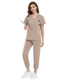 Elastic And Comfortable Summer Thin Leg Pants Workwear Dental And Oral Clinic Beautician Surgical Scrub Set S-2XL
