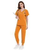 Elastic And Comfortable Summer Thin Leg Pants Workwear Dental And Oral Clinic Beautician Surgical Scrub Set S-2XL