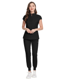 Short Sleeved Thin Collar  Experimental Clothing Clinic SPA Foot Therapy Surgical Clothing Scrub Set XS-2XL