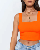 Women's Summer Fashion Women's T-Shirt Sexy Umbilical Top XS-L