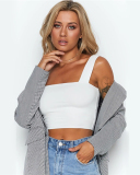 Women's Summer Fashion Women's T-Shirt Sexy Umbilical Top XS-L