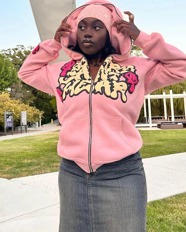 Pattern Letter Unisex Wholesale Jacket Coat M-2XL