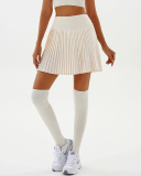 Woman Casual High Waist Lined Pleated Tennis Skirts XS-XL