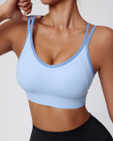 Women Factory Price Colorblock Fashion Running Sports Bra S-XL