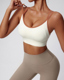 Women Factory Price Colorblock Fashion Running Sports Bra S-XL
