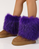 Y2K Style Winter Fur Snow Boots 36-42