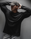 Wholesale Add Logo Men's Quick Drying Running Long Sleeve T-shirt M-3XL