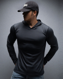 Casual Training Fitness Long Sleeve Men's Hooded Sweatshirt M-3XL