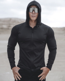 Men's Outdoor Running Long Sleeve Hoodies Coat M-3XL