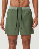 Lined Mens Running Sports Quick Drying Breathable Outdoor Fitness Shorts S-2XL