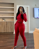 Sporty Women Wholesale New Arrival Two Piece Pant Set S-XXL