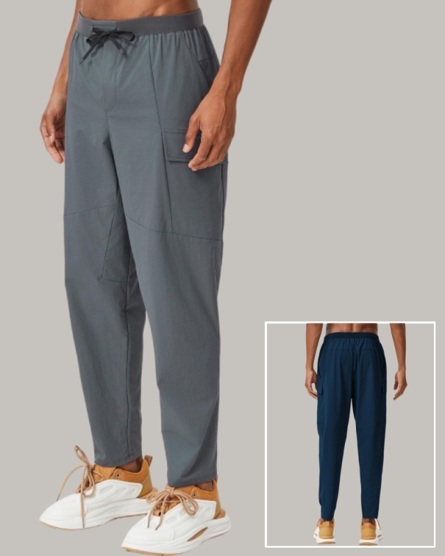 Factory Outdoor Sports Pocket Quickly Drying Men's Casual Trouser S-2XL