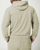 Men's Private Logo Customization Zipper Front Long Sleeve GYM Hoodies Coat S-2XL
