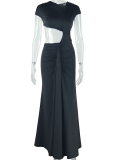 Unique Design Women Long Evening Dress S-L