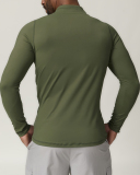 Half Zipper Quickly Drying Fitness GYM House Wear Men's Sweatshirt S-2XL