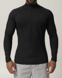 Half Zipper Quickly Drying Fitness GYM House Wear Men's Sweatshirt S-2XL