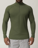 Half Zipper Quickly Drying Fitness GYM House Wear Men's Sweatshirt S-2XL