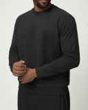 Men's Wholesale Sports Crew Neck Citywalk House Casual Pullover Long Sleeve Top S-2XL
