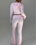 Women Leisure Wholesale Fashion Two Piece Pant Set S-L