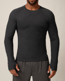 Long Sleeve Quick Drying Outdoor Running Slim Training T-shirt S-2XL