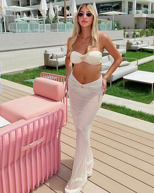 Beach Vacation Wholesale 3pcs Set Swimwear S-L