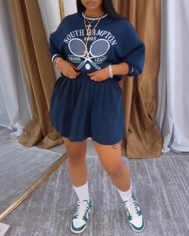 Wholesale Women Lesure Lovely Skirt Set S-XXL