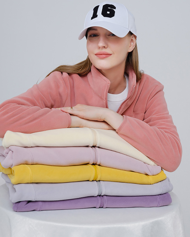 Outdoor Sport Double-sided Plush Men Women Warm Thickened Jacket S-5XL