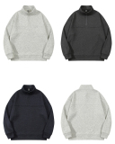 Wholesale Supplier Men's Long Sleeve Half Zipper Autumn Winter Sweatshirt M-3XL