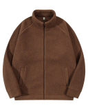 Winter Warm Men's Fleece Full-zipper Long Sleeve Thick Coat M-2XL