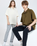 300g Men's Twill Cotton Retro Casual Sweatpants Loose Sports Pants S-3XL